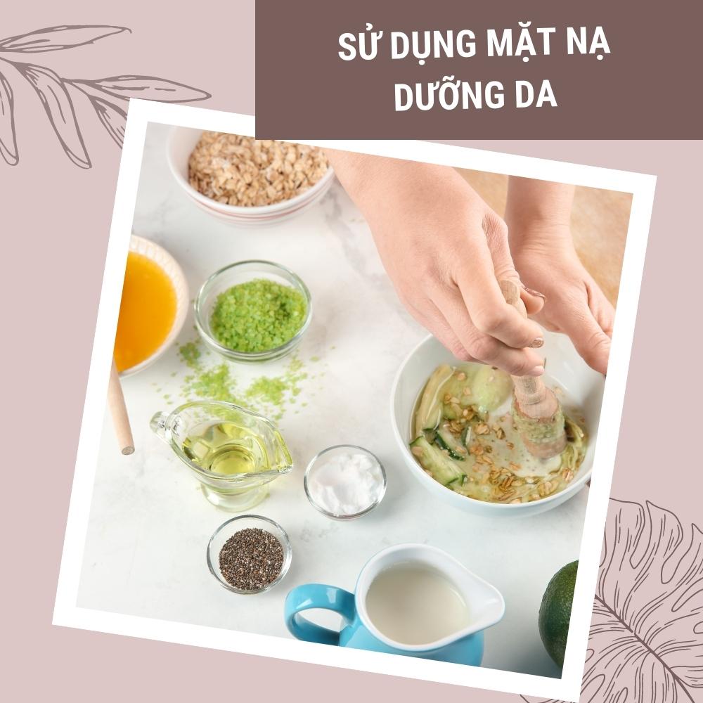 Sử dụng mặt nạ dưỡng da phù hợp với từng loại da mặt để tránh nổi mụn